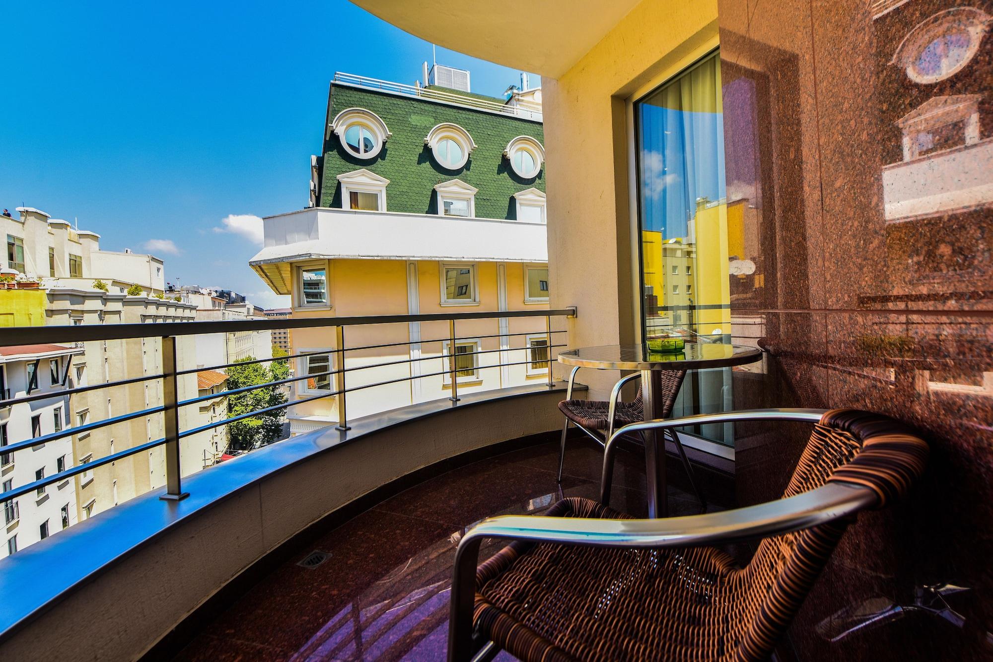 Sv Business Hotel Taksim Estambul Exterior foto
