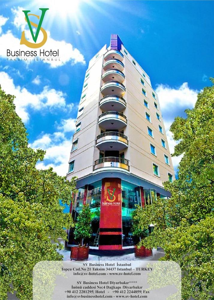Sv Business Hotel Taksim Estambul Exterior foto