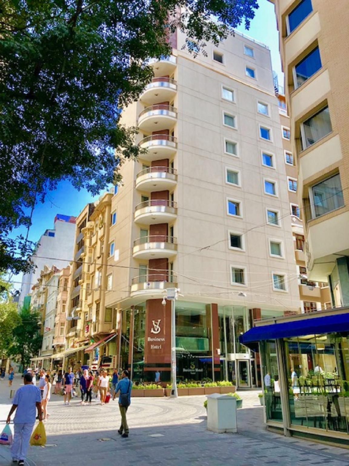 Sv Business Hotel Taksim Estambul Exterior foto