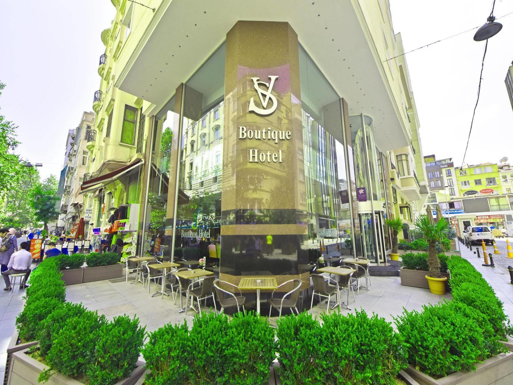Sv Business Hotel Taksim Estambul Exterior foto